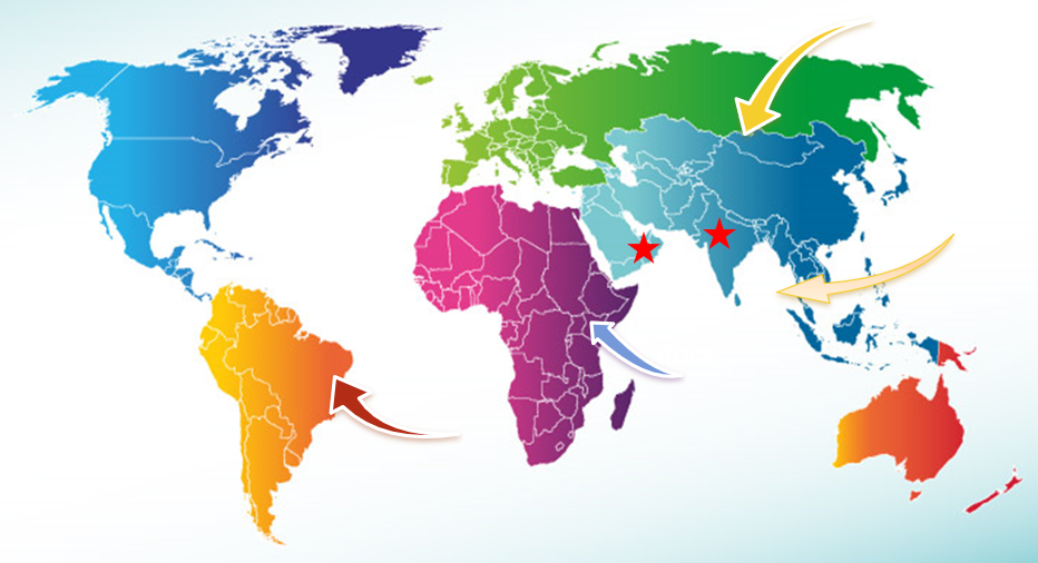 Global Presence Map